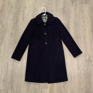 J. Crew Cashmere & Wool Overcoat